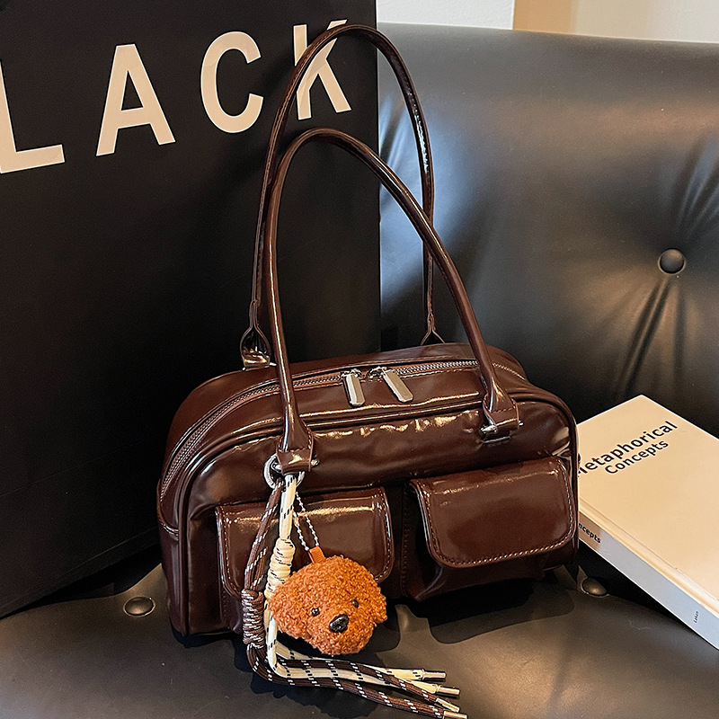 Quiet Luxury Bags Tote - Tas Tote Vintage Berkapasitas Besar dengan