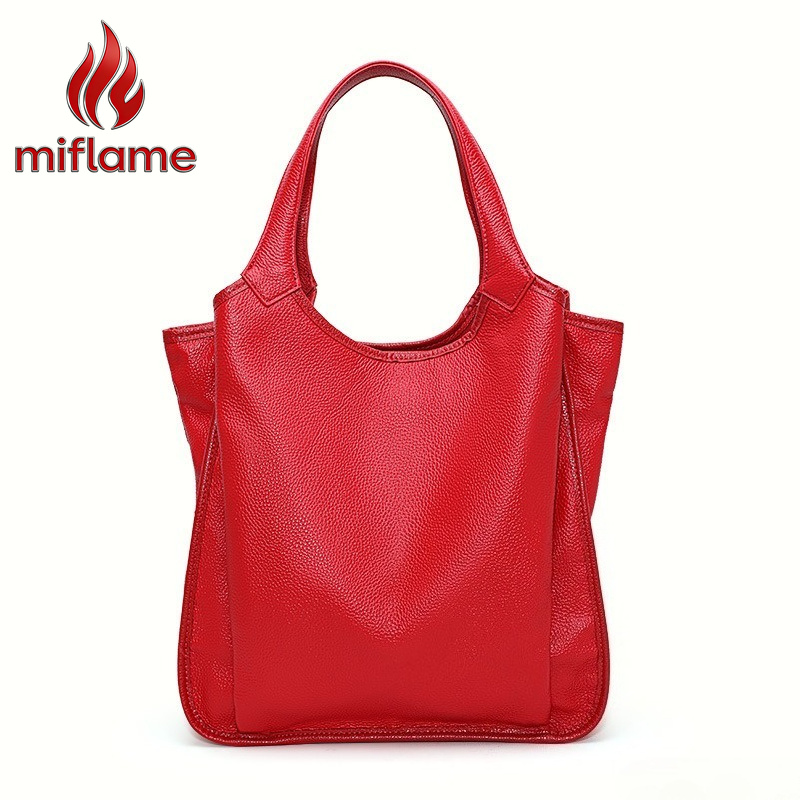 Quiet Luxury Bags Tote - Tas Selempang Kulit Asli untuk Wanita,
