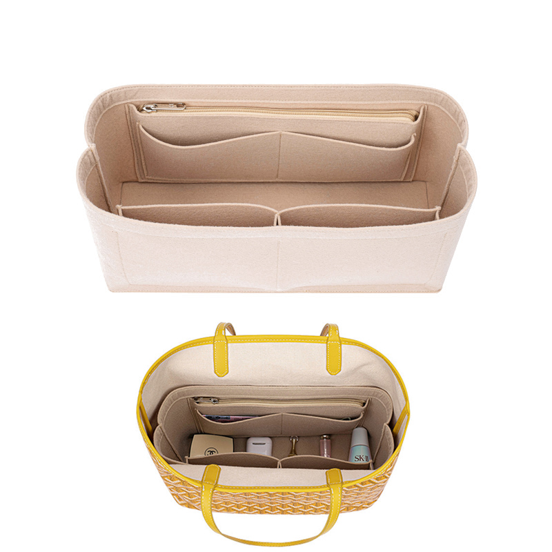 Luxury Bags Goyard - Felt Insert Bag Organizer Kosmetik Insert