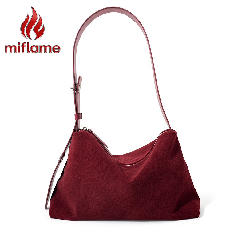 Quiet Luxury Bags Tote - Tas Selempang Kulit Asli untuk Wanita,