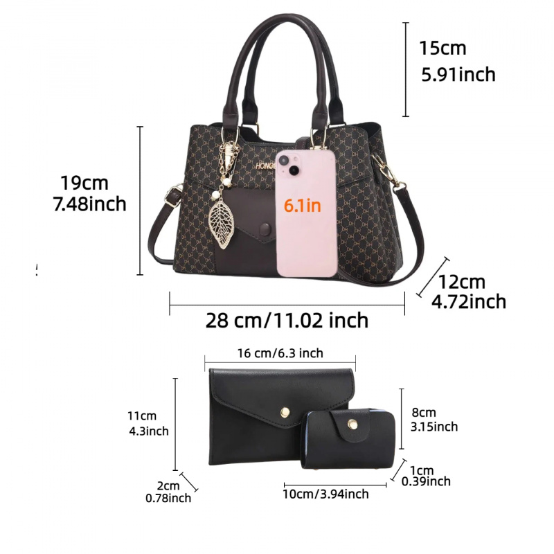Tas jinjing komuter berkapasit - Luxury Bags Tote ulasan dan harga