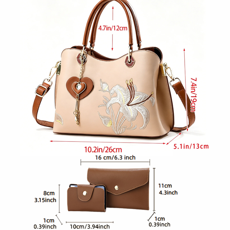 Tas tangan bordir gaya Cina un - Luxury Bags With Zipper ulasan dan harga