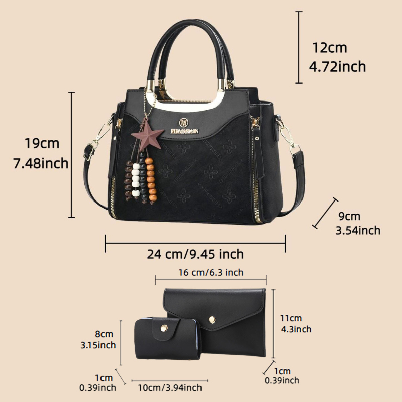 Tas tangan wanita bergaya, war - Luxury Bags With Zipper ulasan dan harga
