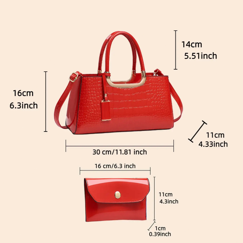 Set Tas Tangan Wanita, Tas Sel - Luxury Bags With Zipper ulasan dan harga
