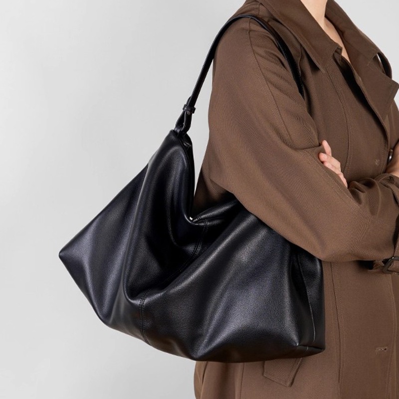 Tas Selempang Kulit Asli untuk - Quiet Luxury Bags Tote ulasan dan harga