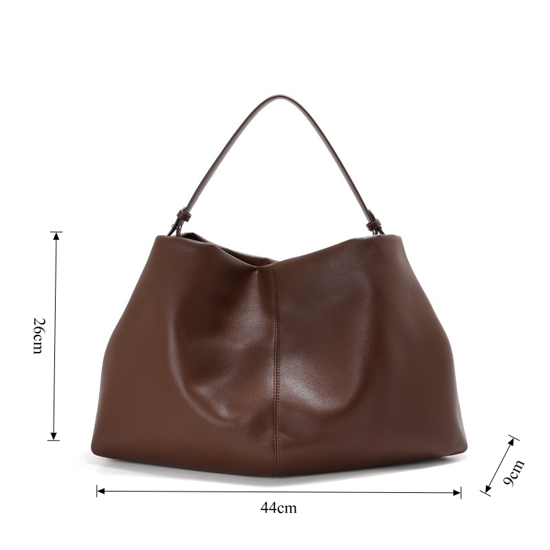 Tas Selempang Kulit Asli untuk - Quiet Luxury Bags Tote ulasan dan harga