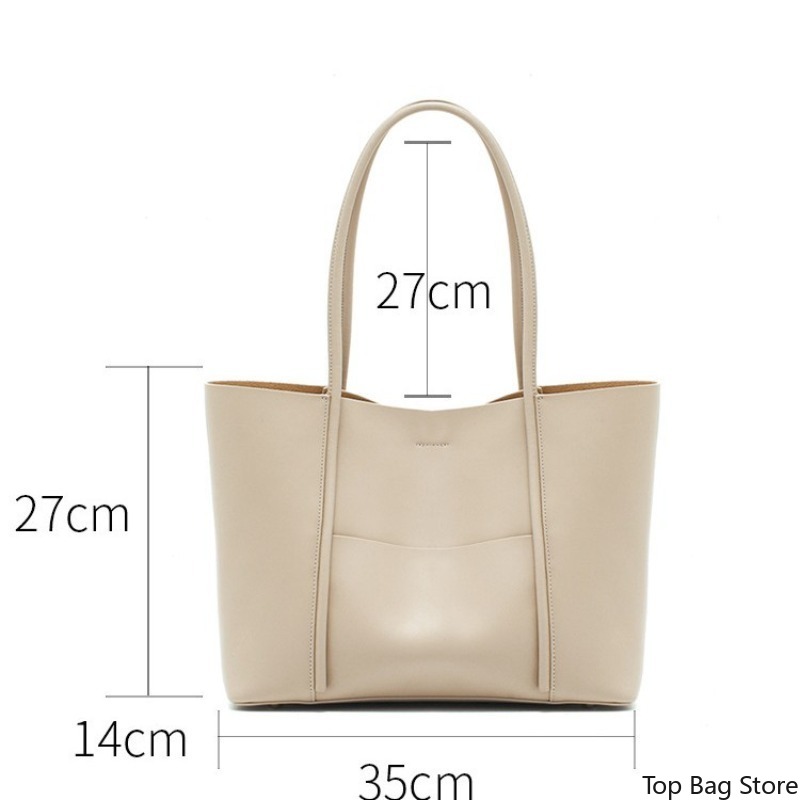 Tas Tote Kulit Asli untuk Wani - Quiet Luxury Bags Tote ulasan dan harga