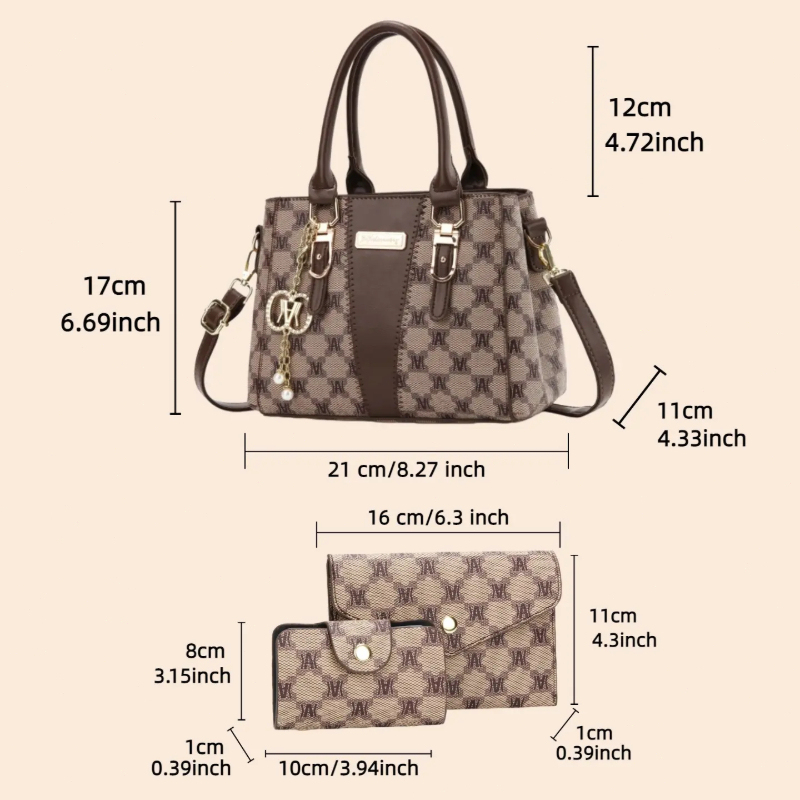 Tas tangan mewah berkelas deng - Luxury Bags With Zipper ulasan dan harga