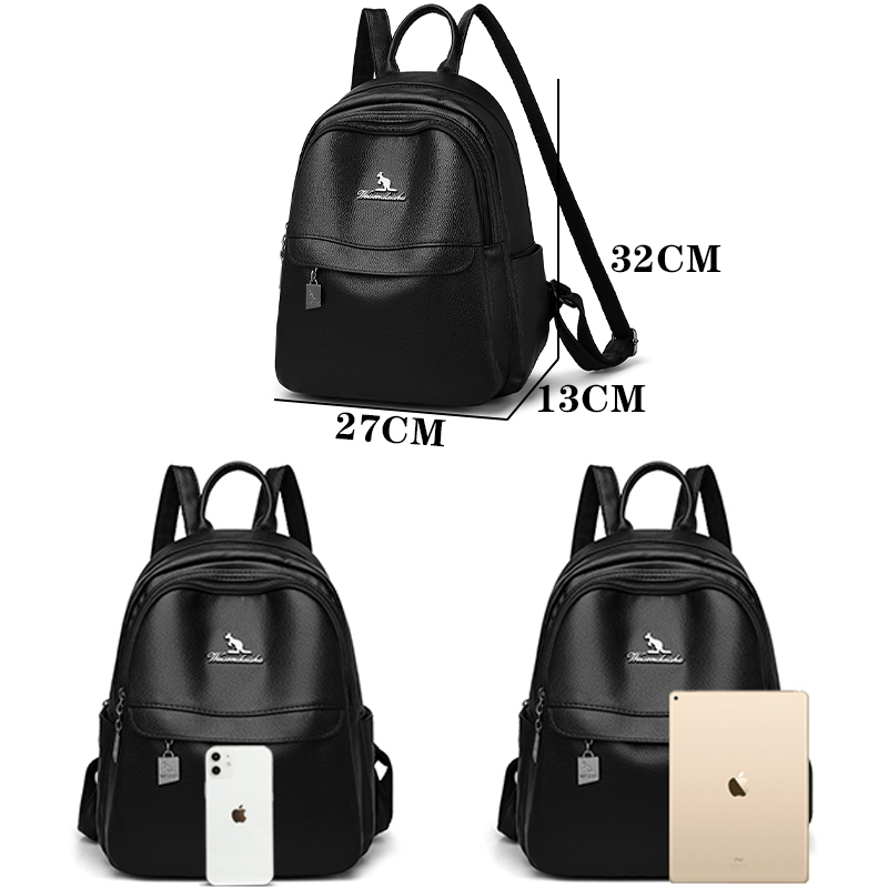 Tas bahu wanita, ransel kulit  - Luxury Bags With Zipper ulasan dan harga