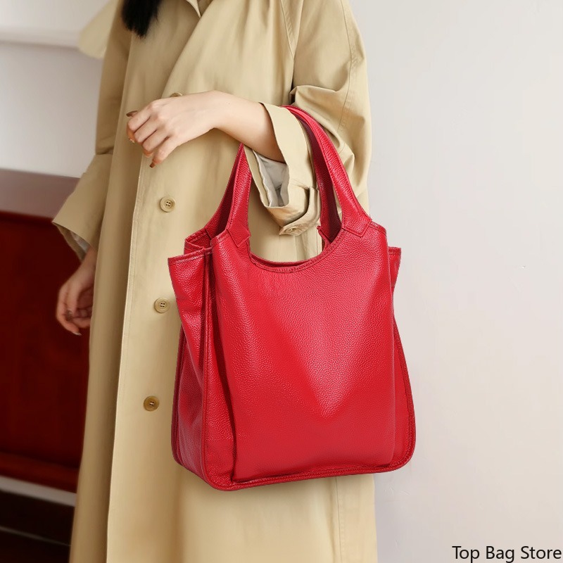Tas Selempang Kulit Asli untuk - Quiet Luxury Bags Tote ulasan dan harga