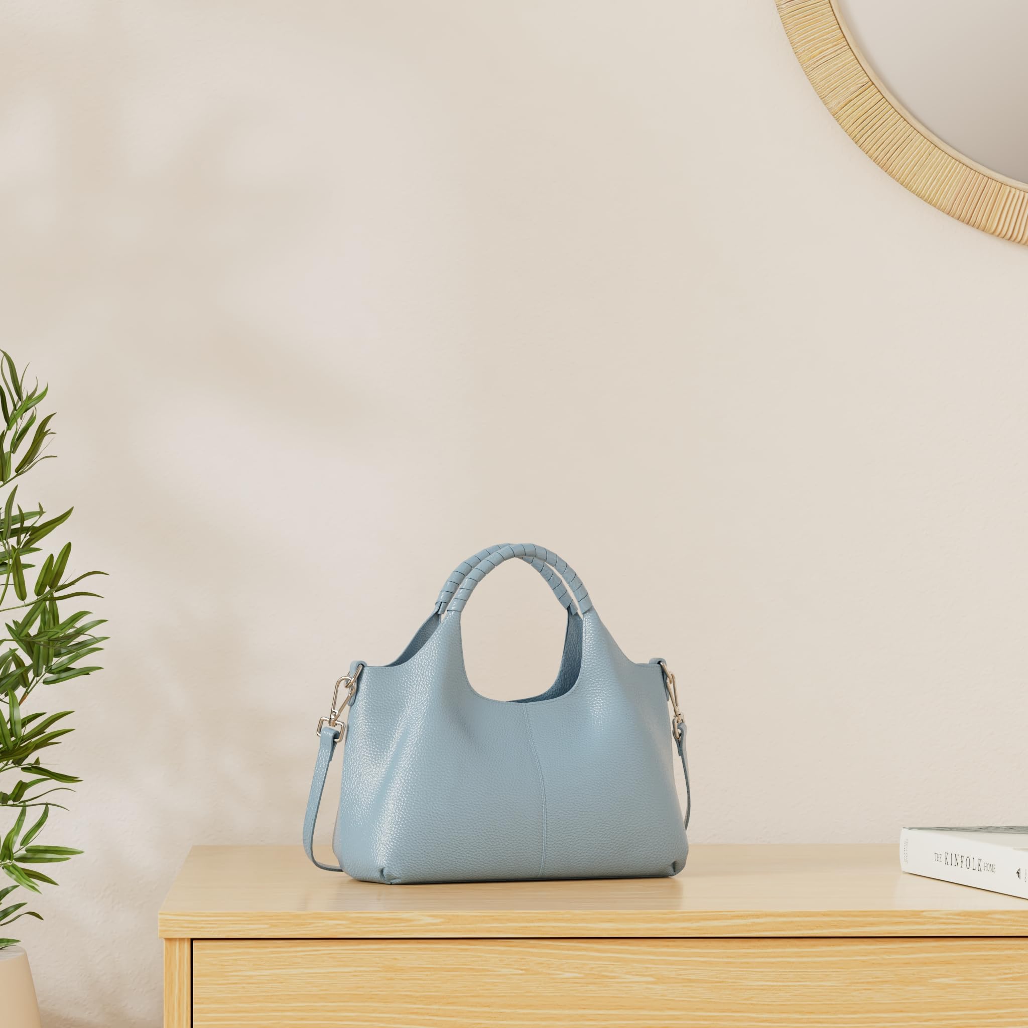 Tas Selempang Kulit Asli dan T - Quiet Luxury Bags Tote ulasan dan harga