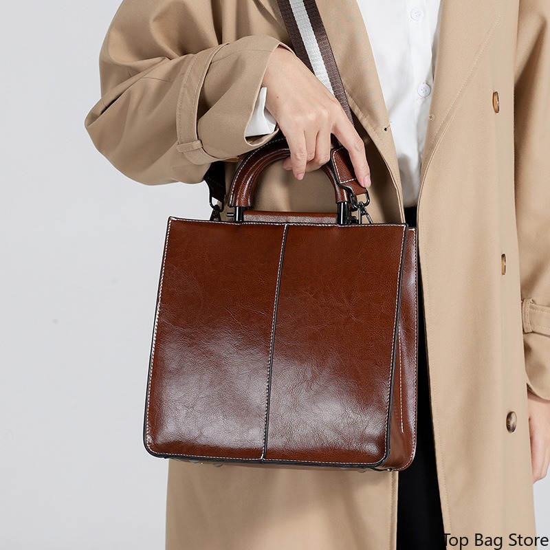 Tas Tote Kulit Asli untuk Wani - Quiet Luxury Bags Tote ulasan dan harga
