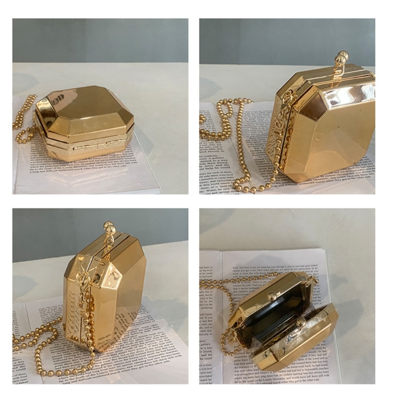 Tas Selempang Kotak PVC Kecil  - Luxury Bags With Zipper ulasan dan harga