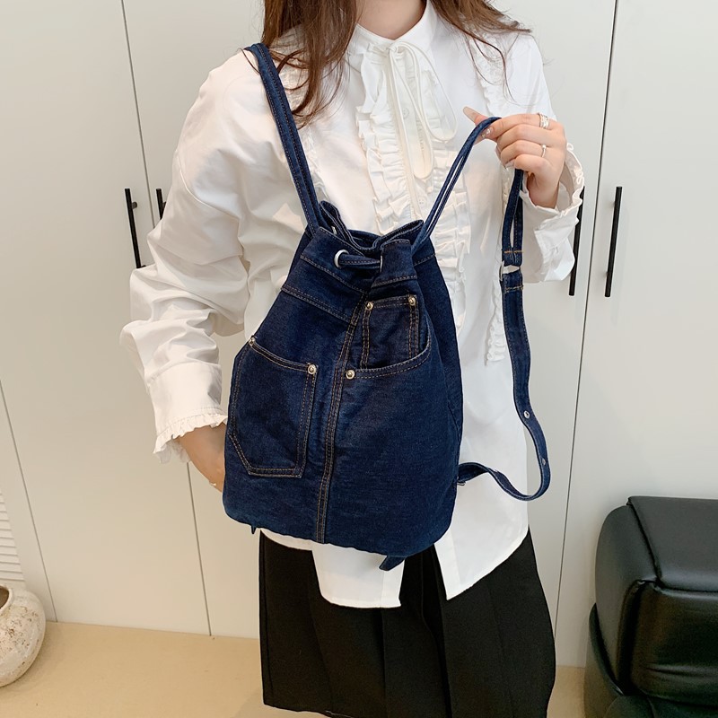 Tas Ransel Denim Wanita, Tas R - Luxury Bags Denim ulasan dan harga