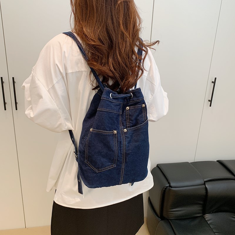 Tas Ransel Denim Wanita, Tas R - Luxury Bags Denim ulasan dan harga