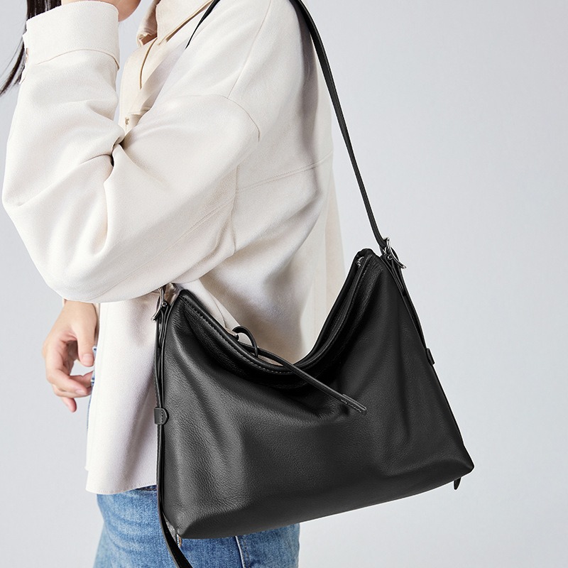Tas Selempang Kulit Asli untuk - Quiet Luxury Bags Tote ulasan dan harga