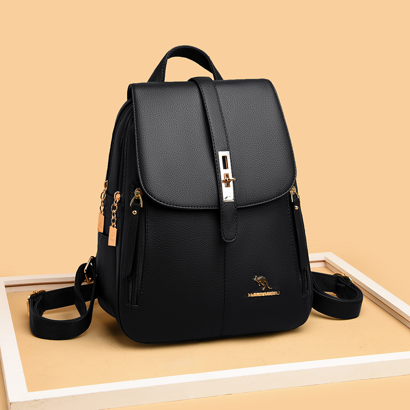 Ransel kulit mewah wanita untu - Luxury Bags With Zipper ulasan dan harga