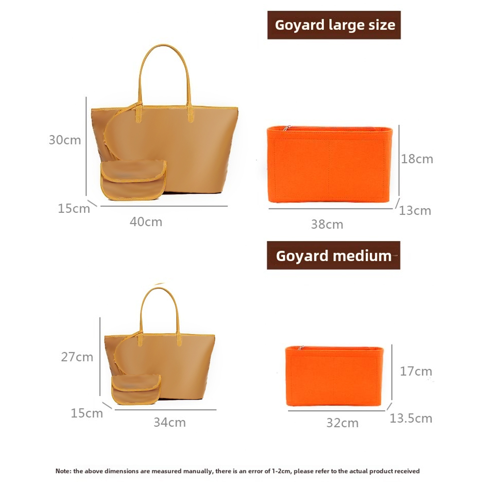 Tas Sisipan Felt Sisipan Organ - Luxury Bags Goyard ulasan dan harga