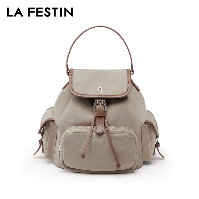 LA FESTIN Ransel Asli Tas Baru - Luxury Bags With Zipper ulasan dan harga