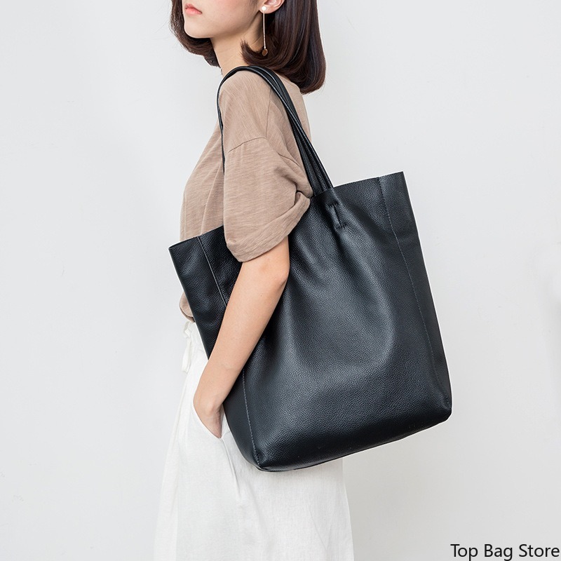 Tas Selempang Kulit Asli untuk - Quiet Luxury Bags Tote ulasan dan harga