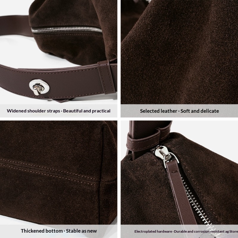 Tas Selempang Kulit Asli untuk - Quiet Luxury Bags Tote ulasan dan harga